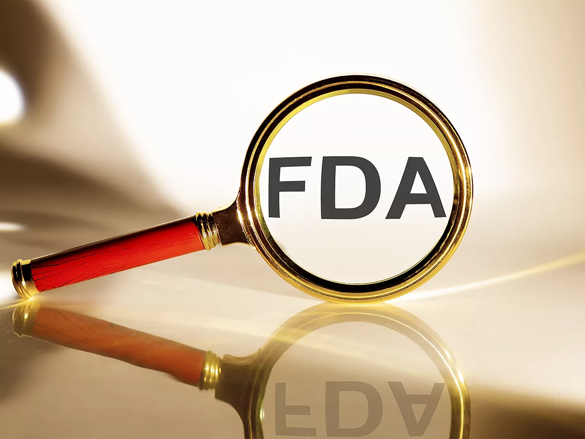 Magnifying glass, FDA concept image Magnifying glass, FDA concept image