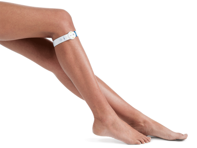 Sky Medical's geko device on leg