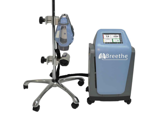 Photo of the the Breethe system