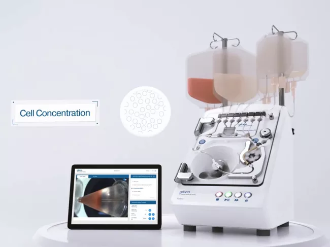 Rotea system next to tablet