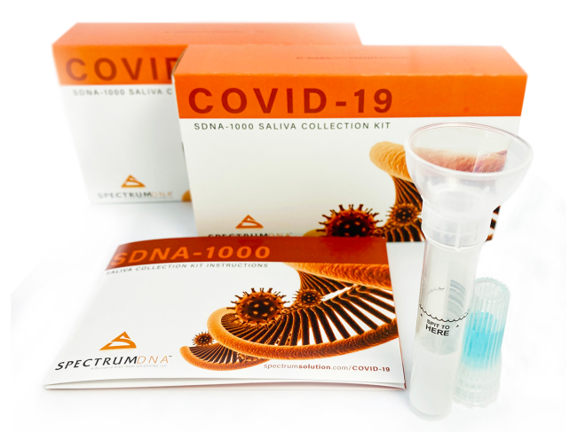 COVID-19 saliva collection kit