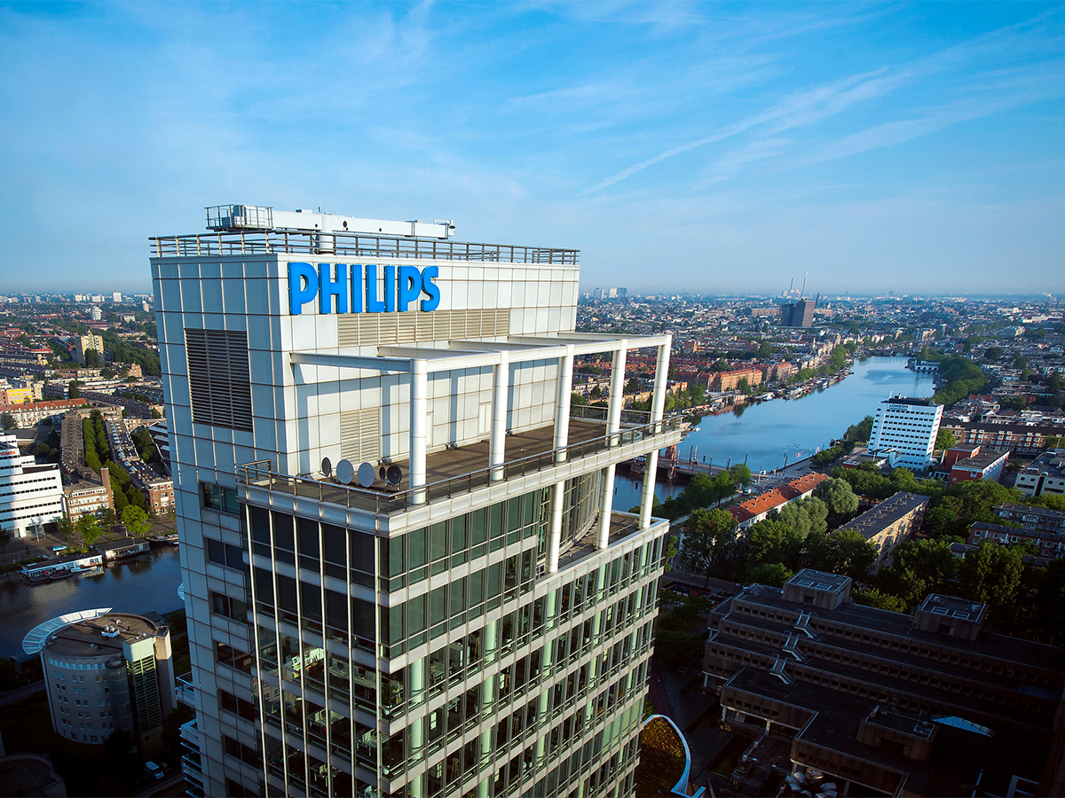 Royal Philips building in Amsterdam