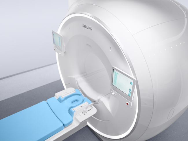 Philips cardiac MRI scanner
