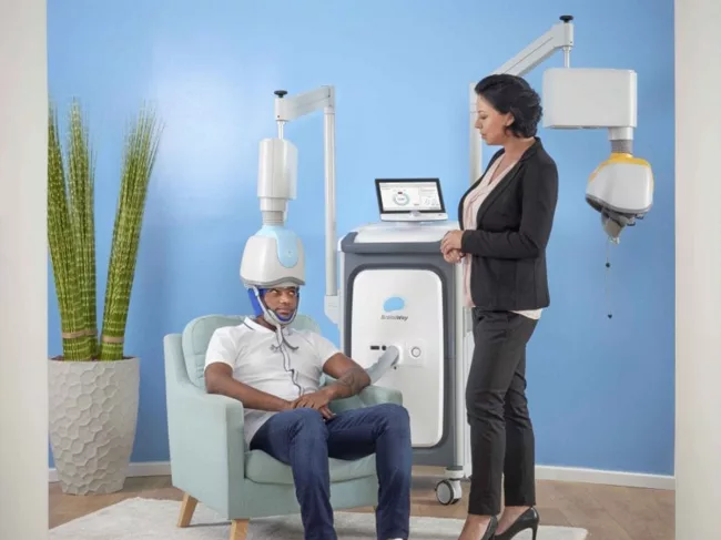 Patient undergoing treatment