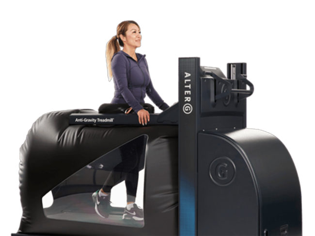 Alterg anti-gravity treadmill