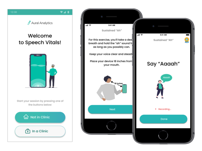 Speech Vitals-ALS mobile app
