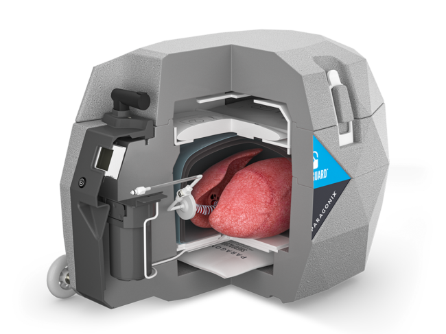 Paragonix Technologies Inc.’s Baroguard donor lung preservation system
