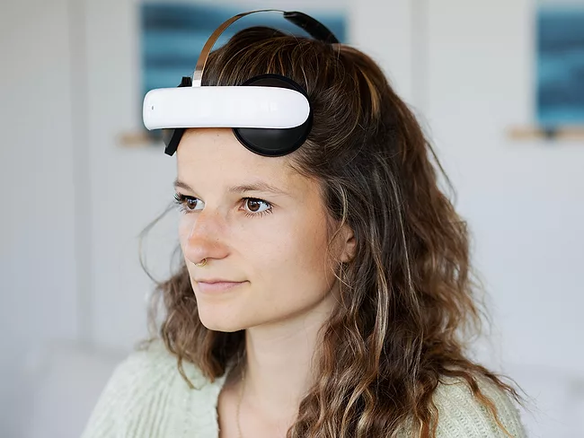 Flow FL 100 on patient