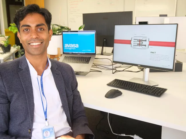 Nandoun Abeysekera, founder and CEO, Avasa