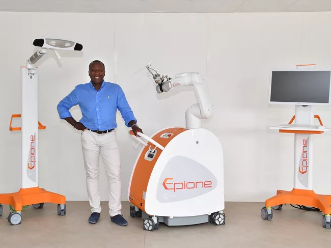 Quantum Surgical Epione robotic platform