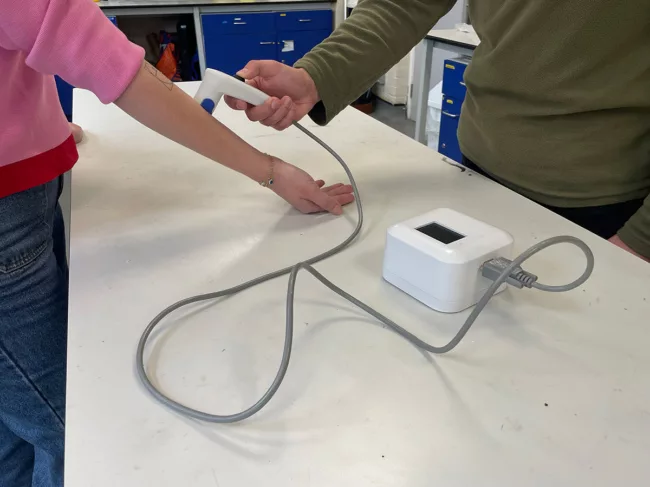 Tissuemetrics device for eczema diagnosis