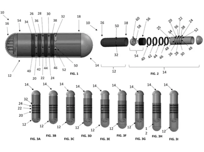 IMEC ingestible GI sensor