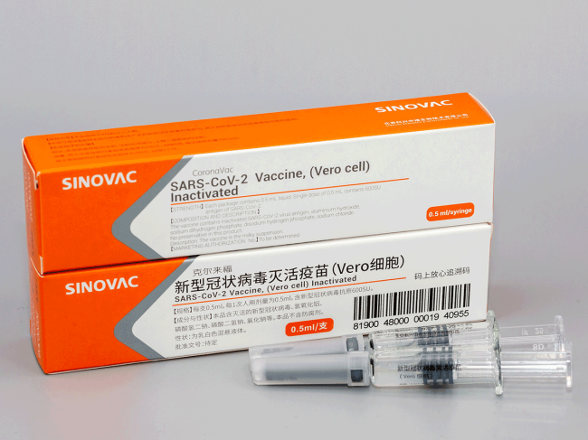 Sinovac’s COVID-19 vaccine candidate CoronaVac