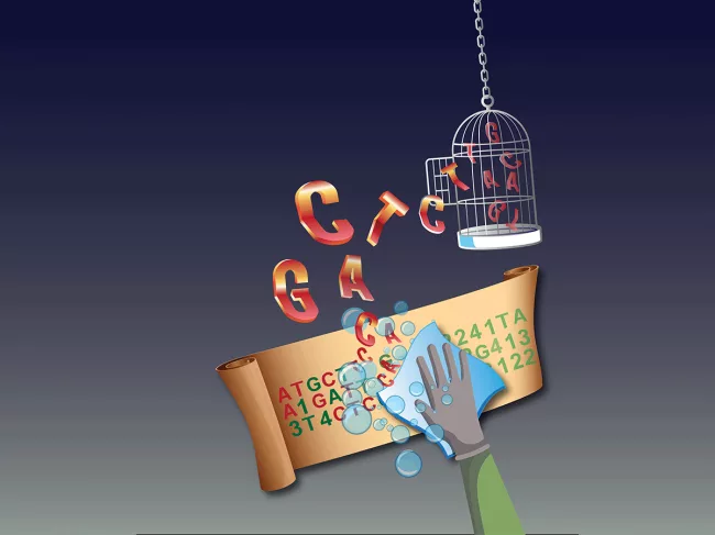 Data privacy illustration