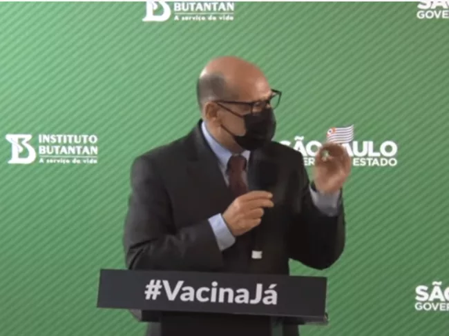 Dimas Covas, director, Butantan Institute