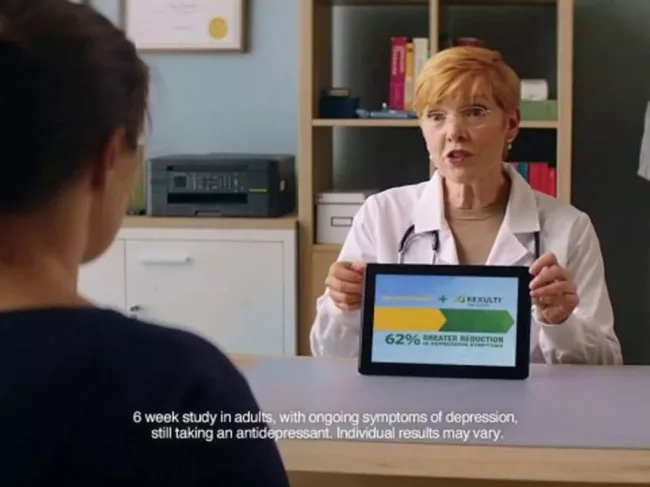 Rexulti television ad