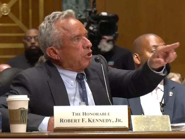 RFK Jr at  9-4-25 Senate-hearing 