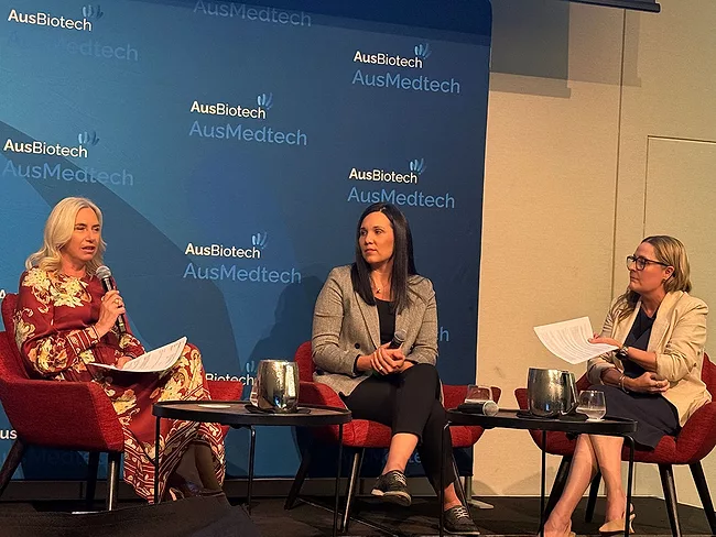 Ausbiotech panel - Tracy-Duffy (far left)