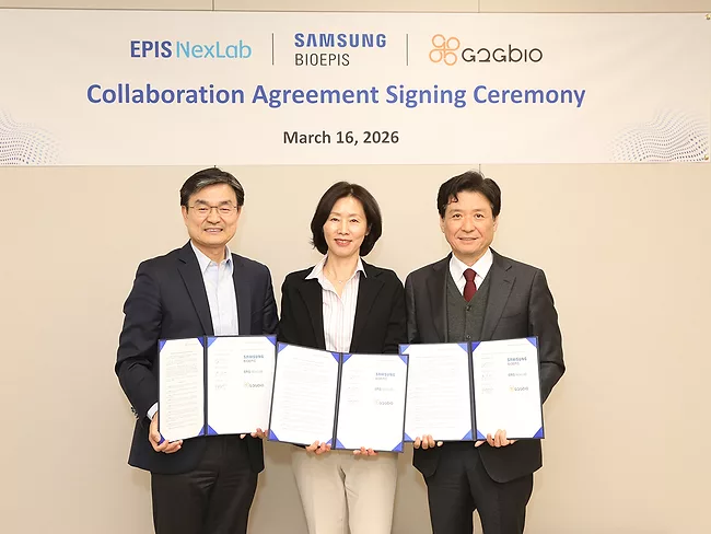 G2gbio-Samsung-Bioepis deal signing