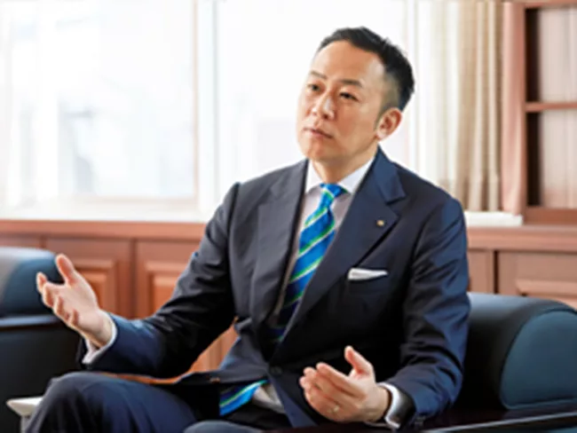 Kazuhide Nakatomi, president and CEO, Hisamitsu