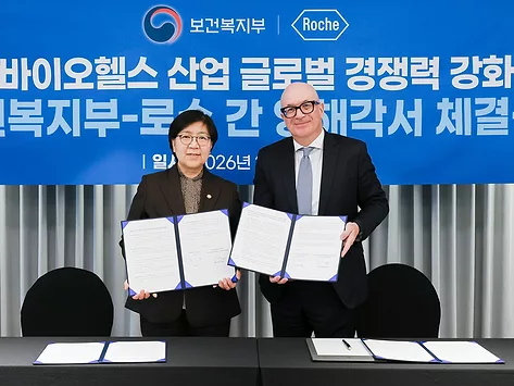 Mohw minister jeong eun kyeong and jrg michael rupp roche 3 5