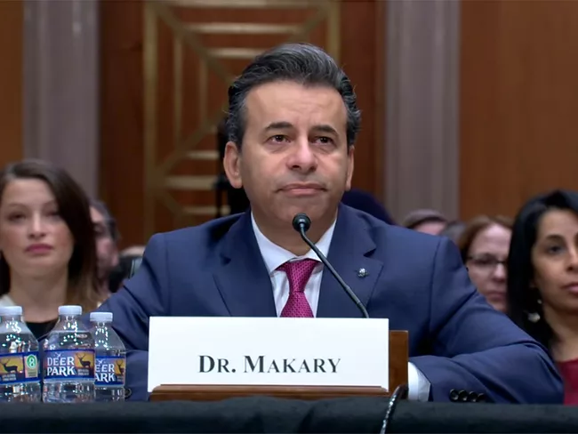 Martin Makary, former FDA-commissioner