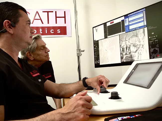 Xcath Team Santiago Control Room