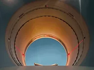 PET/CT machine round hole