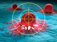 Cancer cell in the cross-hairs