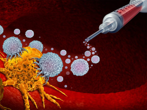 Cancer vaccine syringe