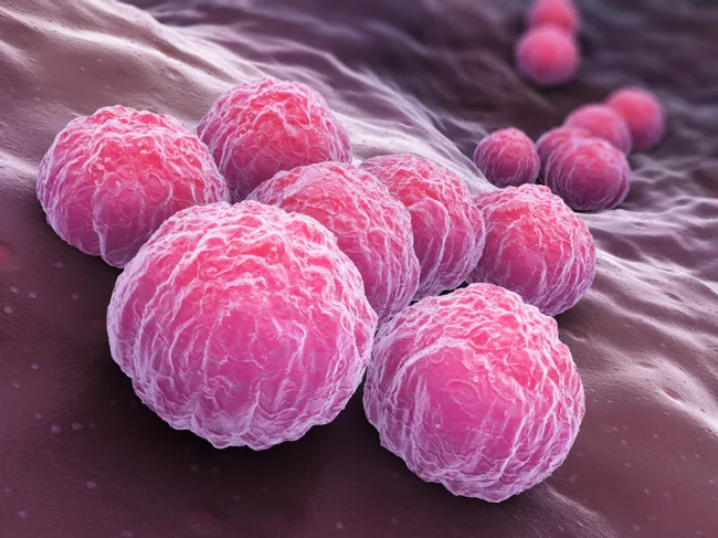 Chlamydia bacteria illustration