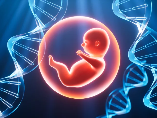 In utero DNA