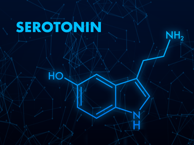 Serotonin molecule