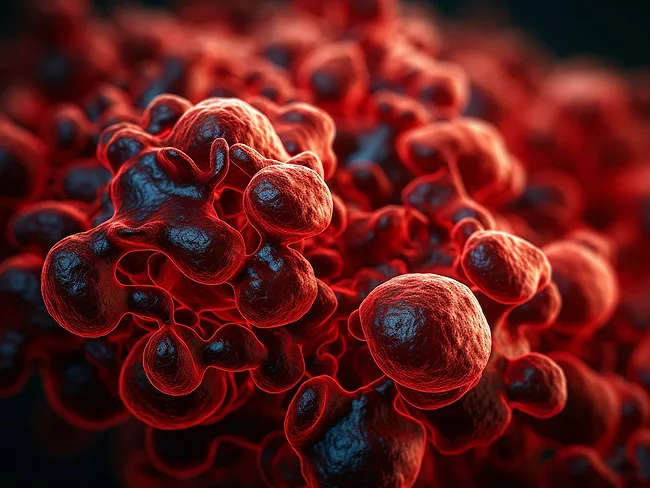 Heme in red blood cells