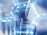 Photo of dropper with test tubes