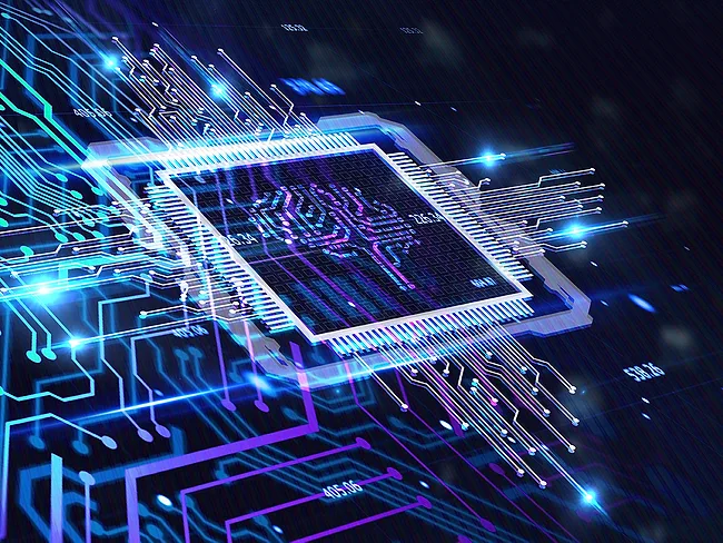 Artificial intelligence (AI), machine learning concept art