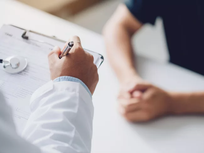 Doctor-patient consultation