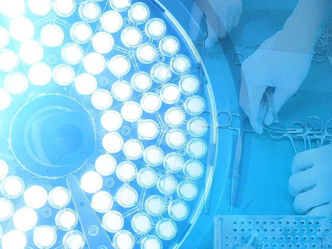 Surgical lamps and instruments 