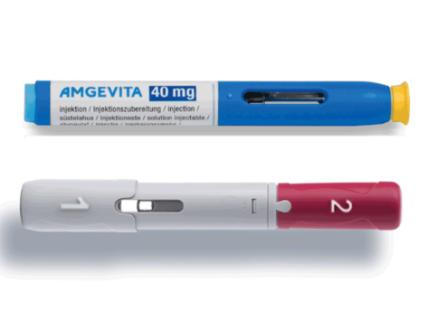 Amgevita and Humira injector pens
