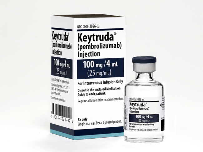 Keytruda box and vial