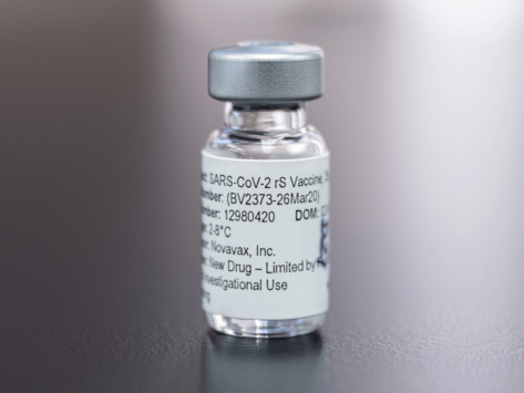 Novavax covid 19 vaccine vial