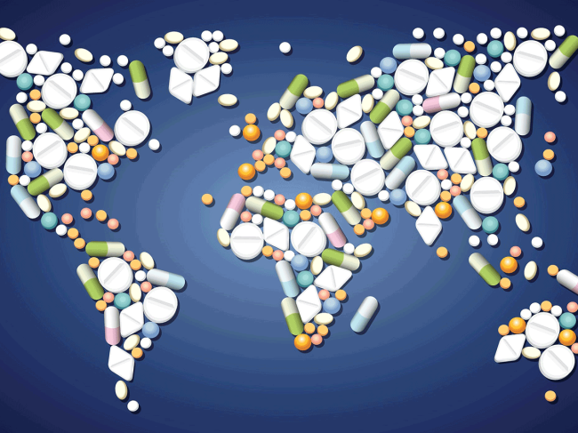 Drugs-pills-global-map