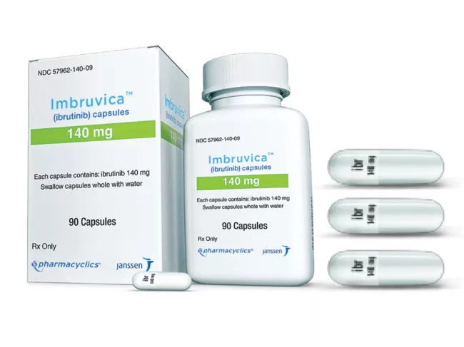 Imbruvica capsules and packaging
