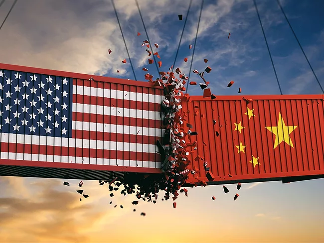 US-China crashing containers 
