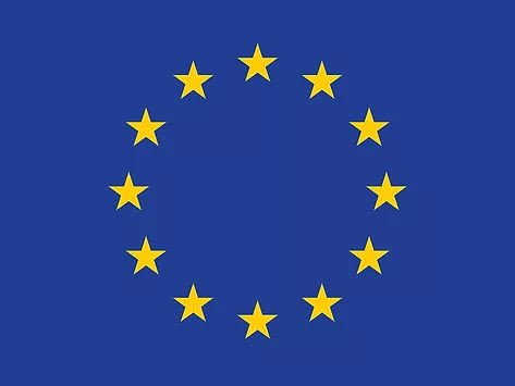EU flag vector