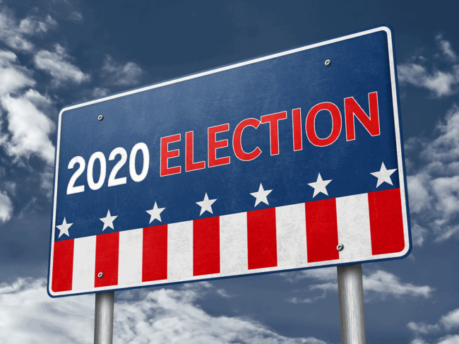 2020 election sign