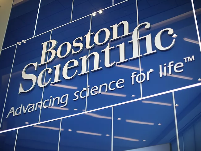 Boston Scientific signage 