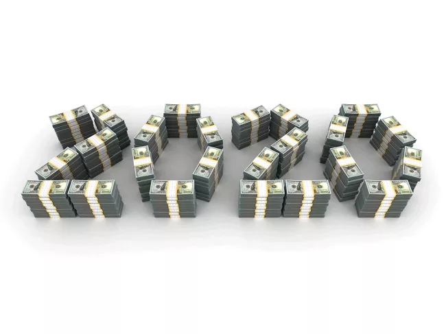 2020 formed with $100 stacks