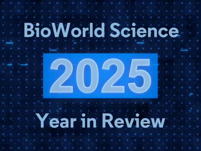 BioWorld Science 2025 Year in Review banner