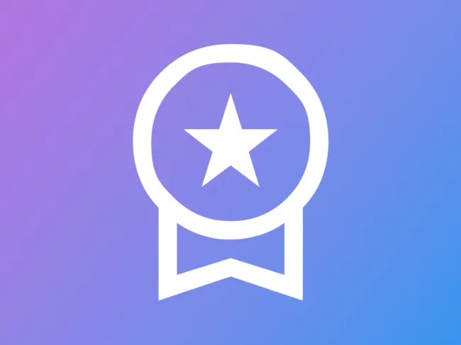 Award ribbon icon